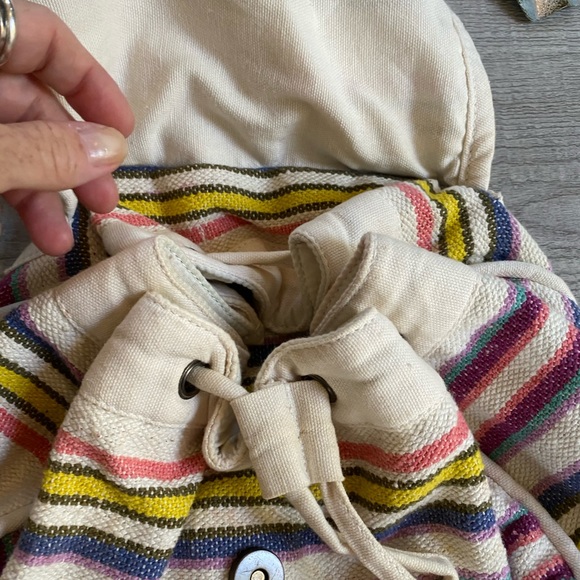 Roxy canvas multicolor backpack - Picture 6 of 12